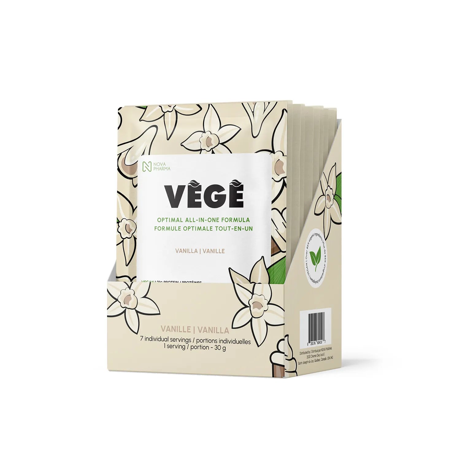 7 jours de protéines végétales - Portion Individuelle