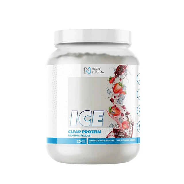 ICE clear protein Strawberry and Pomegranate by Nova Pharma