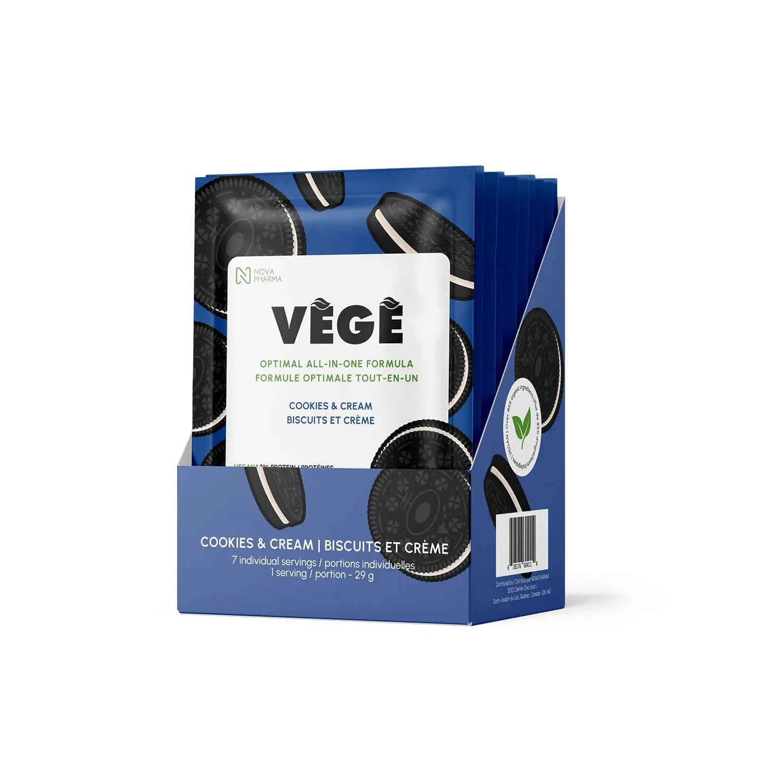 7 jours de protéines végétales - Portion Individuelle