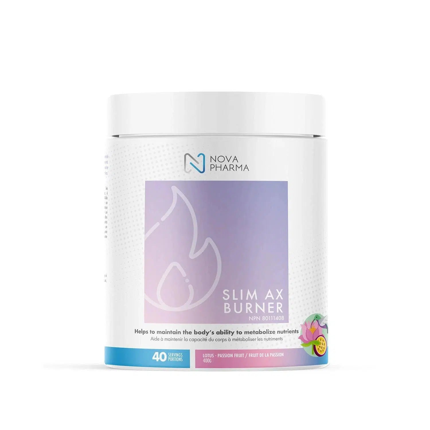 Slim Ax Burner Lotus Passion Fruit Nova Pharma