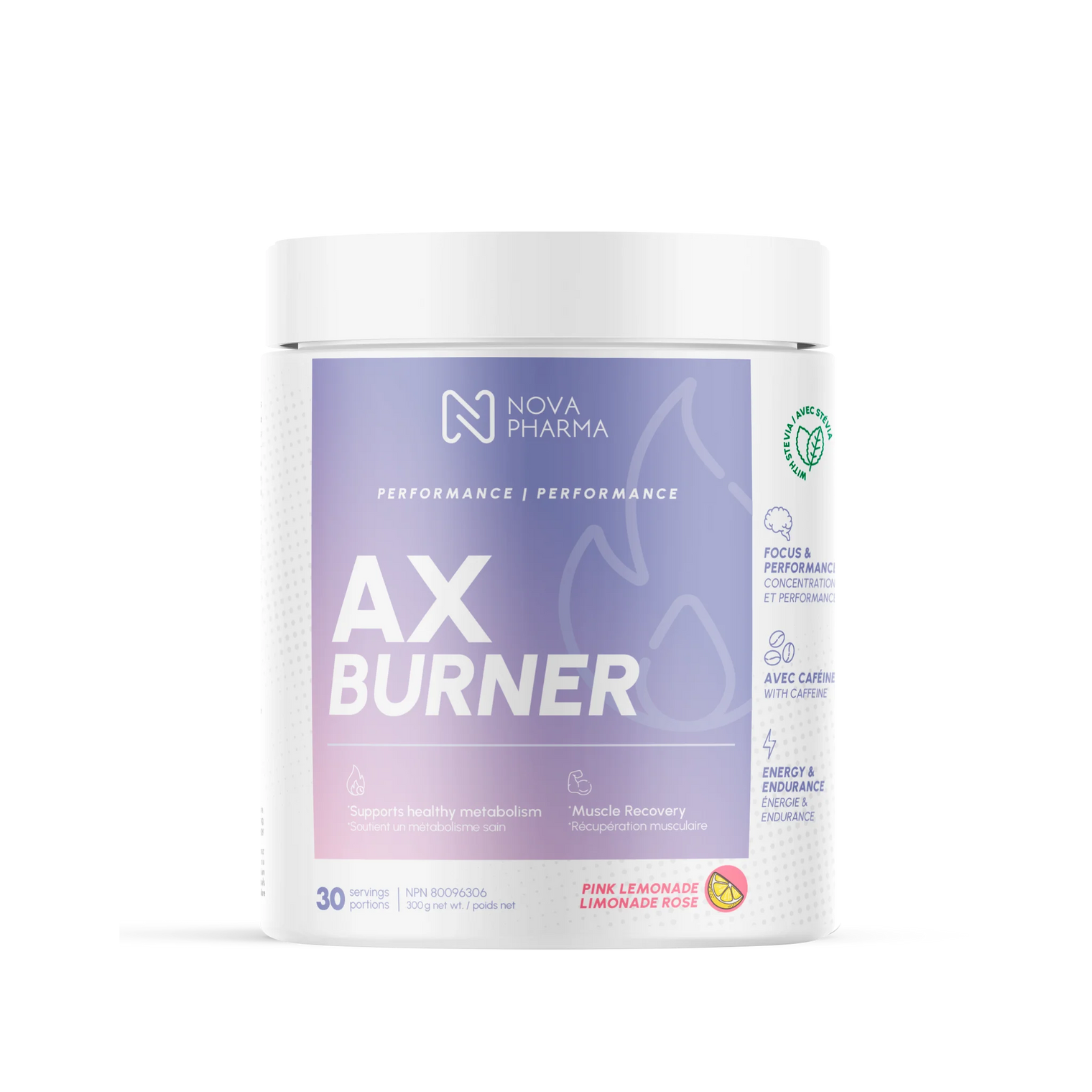 AX Burner Nova Pharma Pink Lemonade