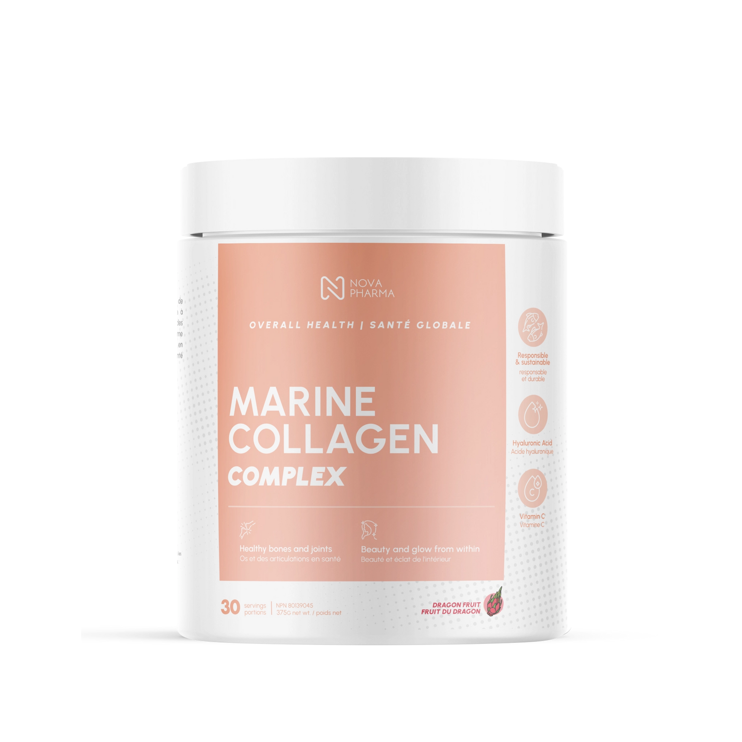 Marine Collagen complex Dragon Fruit by Nova Pharma