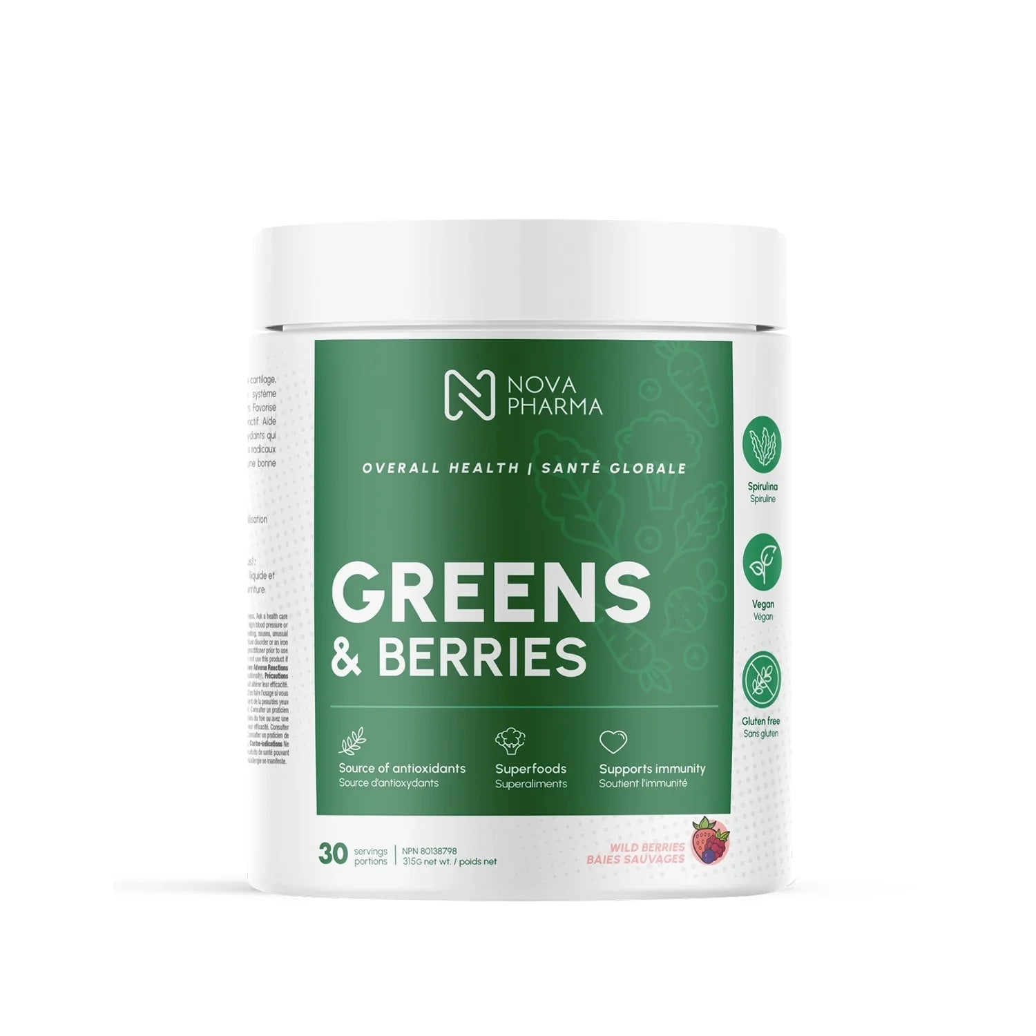 Greens & Berries Wild Berries Nova Pharma