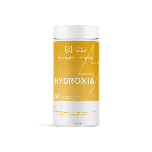 Nova Pharma Hydroxia supplement container