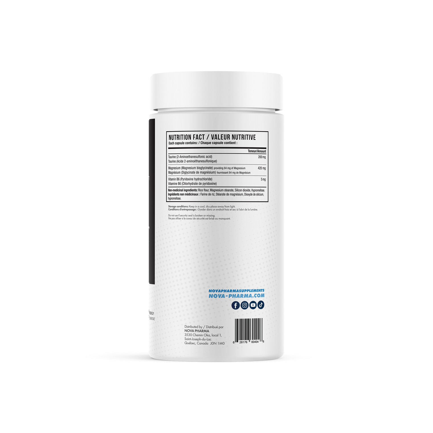 Mg-Pro Complexe de Magnésium - 90 capsules