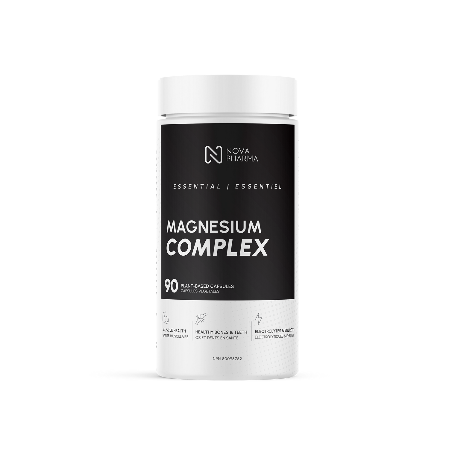 Nova Pharma magnesium complex supplement container