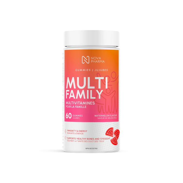 multifamily multivitamins for the family watermelon flavor by nova pharma