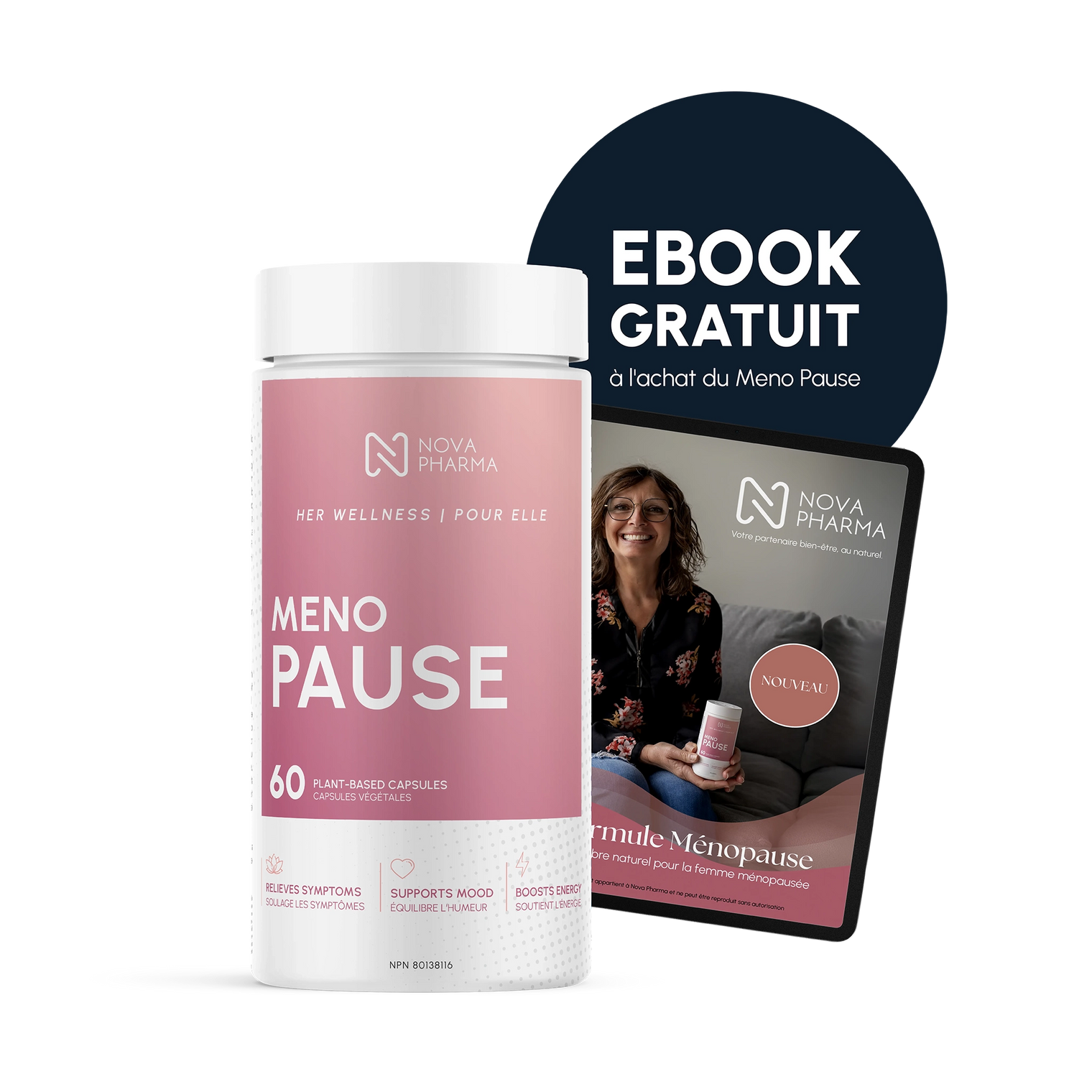 Meno Pause - with EstroG-100™ 60 Caps