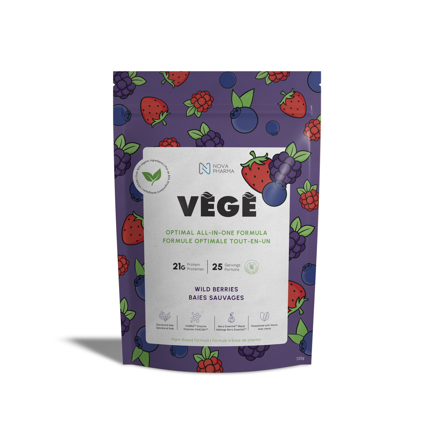Vege - Protéines végétales, 25 Portions