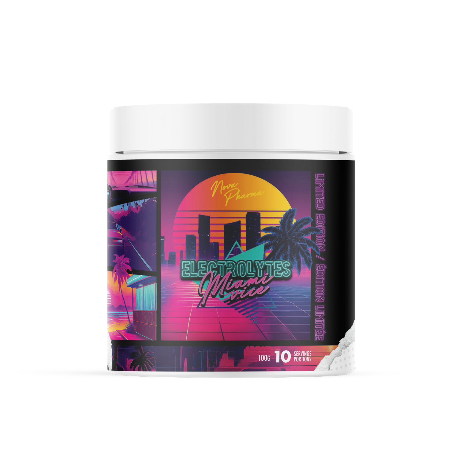 Electrolytes Miami Vice 10 servings by Nova Pharma