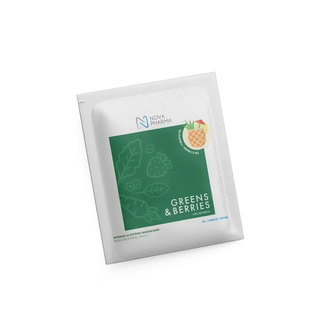 Nova Pharma Greens & Berries Sample Pineapple Tikki
