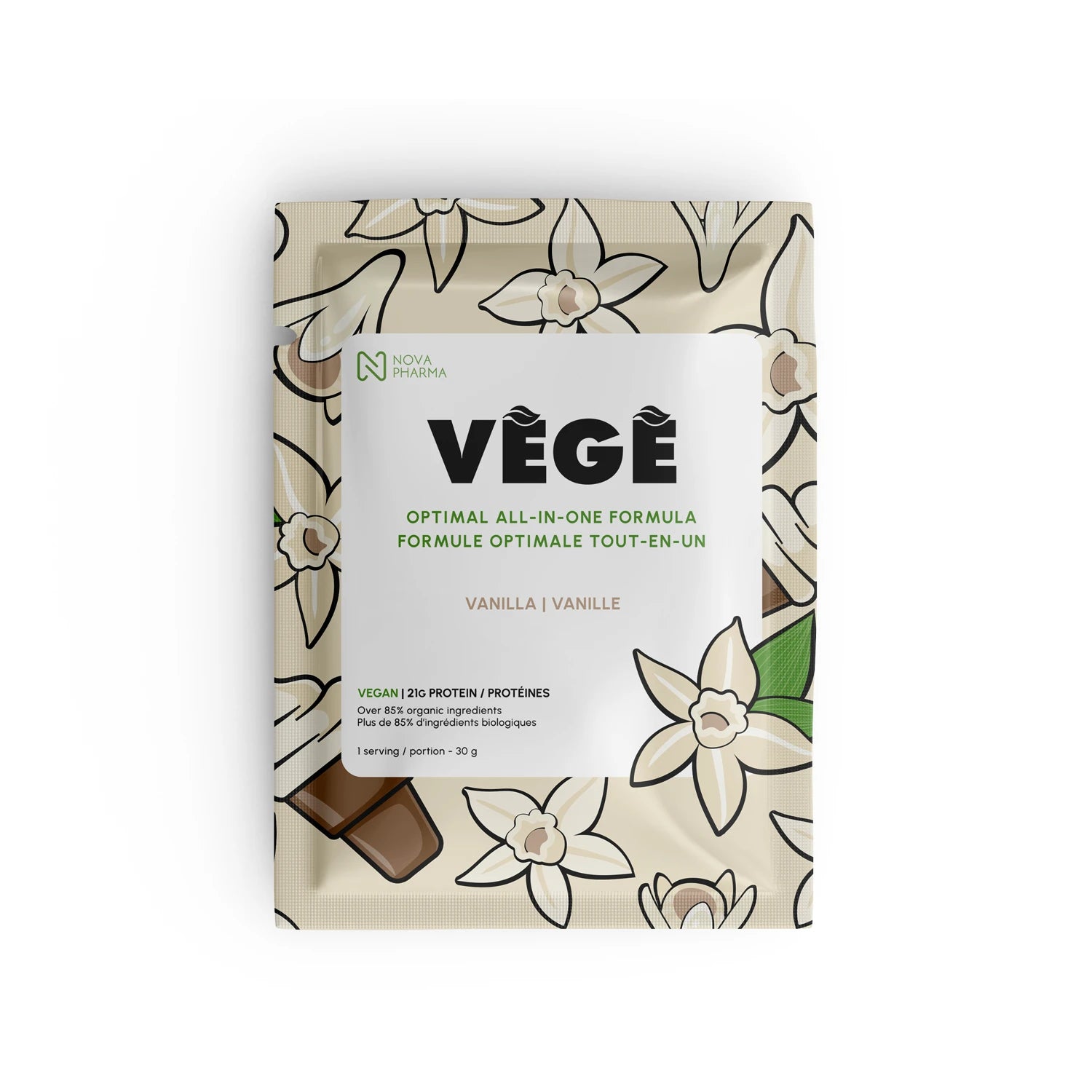 Sample of VEGE Protein - 3 Flavors