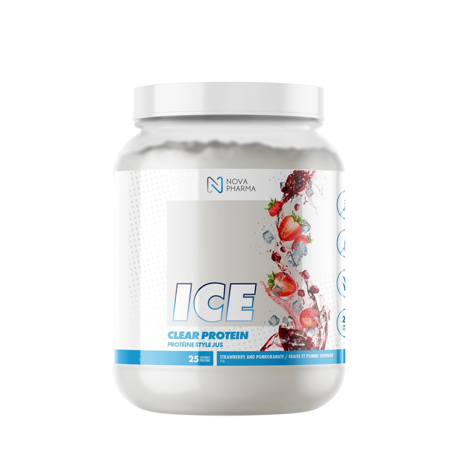 Nova Pharma - ICE, Clear PROTEIN, 775g - 790g