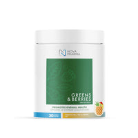 Nova Pharma - Greens & Berries, 30 Servings - Nova Pharma