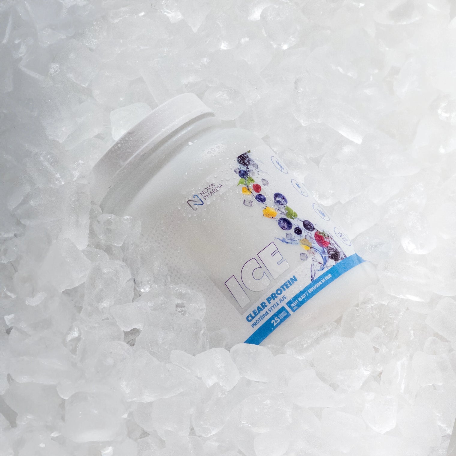 Nova Pharma - ICE, Clear PROTEIN,  775g - 790g