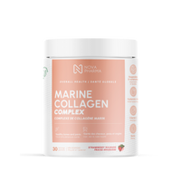Marine Collagen complex strawberry rhubarb flavor by Nova Pharma