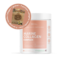 Collagène marin Complex avec Acide Hyaluronique, Vitamine C et Biotine - 30 portions