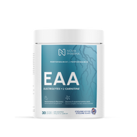Nova Pharma EAA supplement container cyclone ice pop flavor