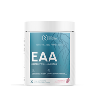 Nova Pharma EAA supplement container grapefruit flavor