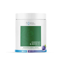 Nova Pharma - Greens & Berries Supplement 30 Servings