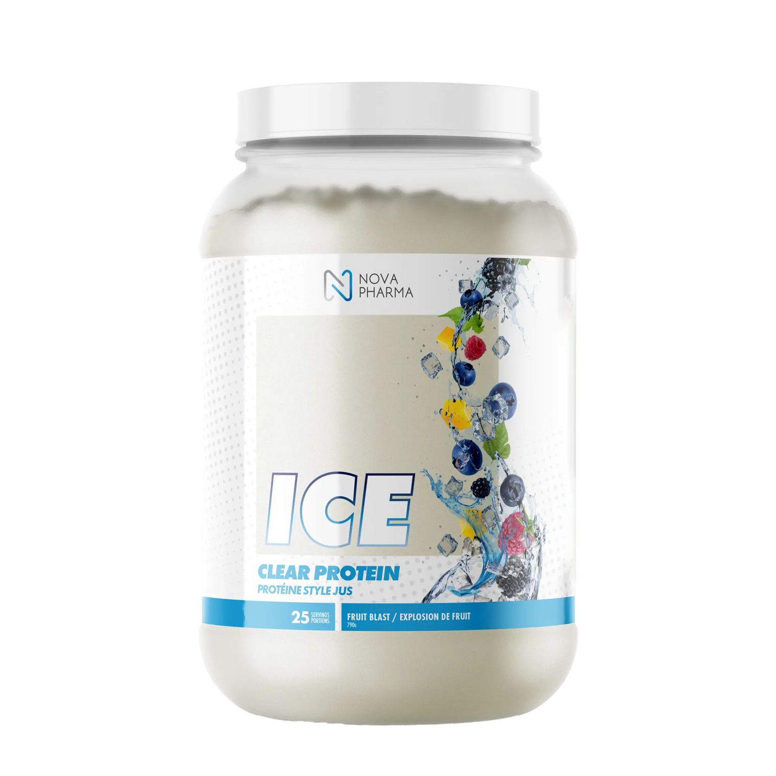 ICE, PROTÉINES jus ISO, 775 g - 790 g