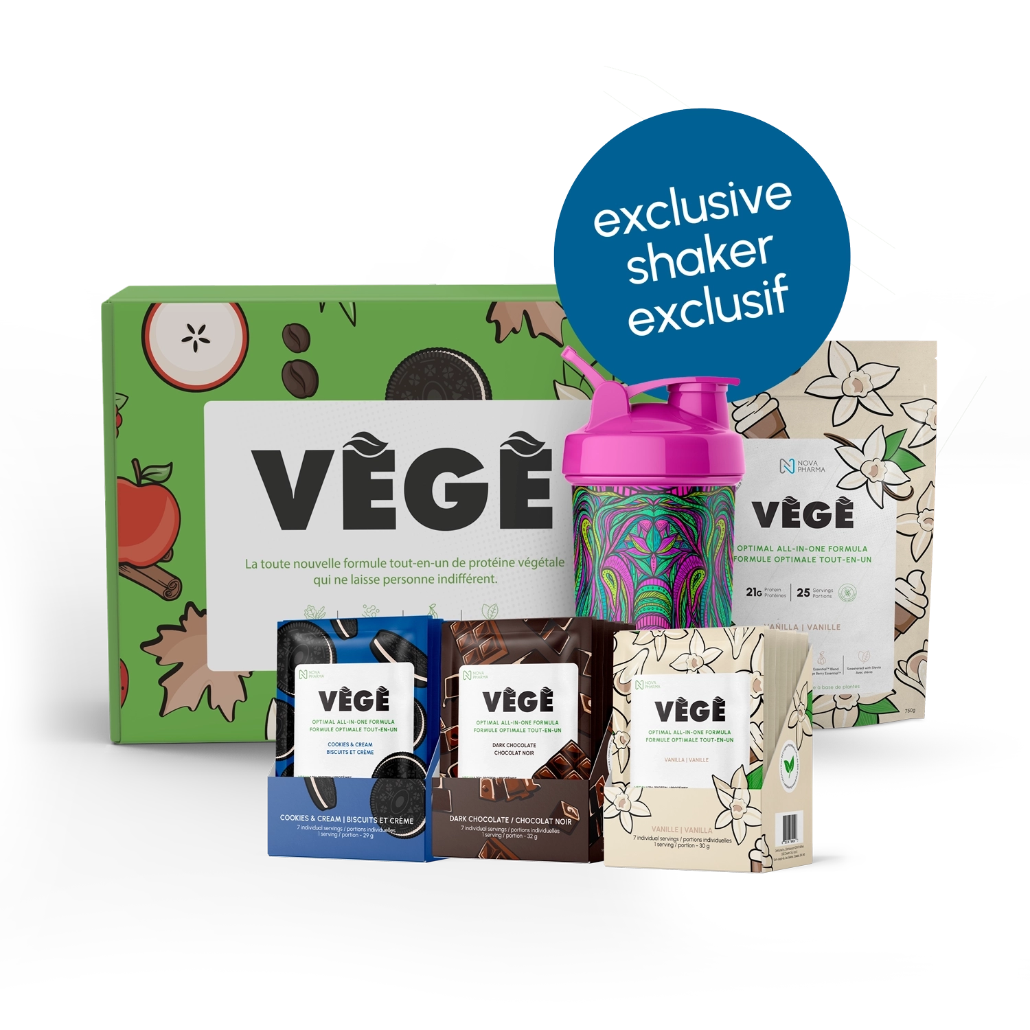 Ensemble cadeau VÉGÉ