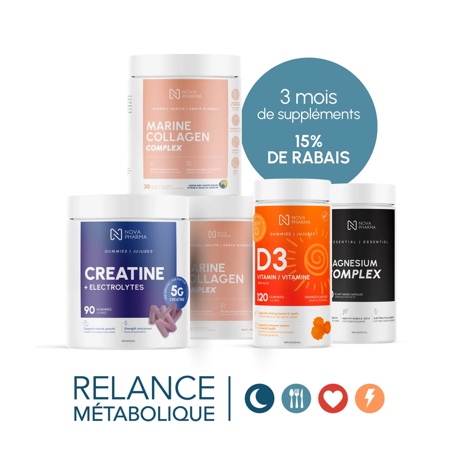 Bundle 3 Months | RELANCE MÉTABOLIQUE