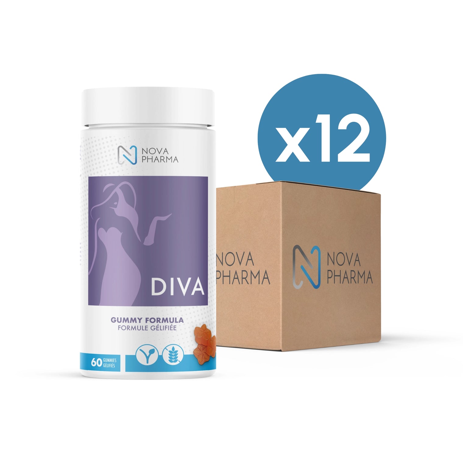 Nova Pharma - Diva, 60 Jujube de Biotine