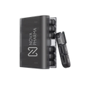 Black Nova Pharma pill organizer on a white background