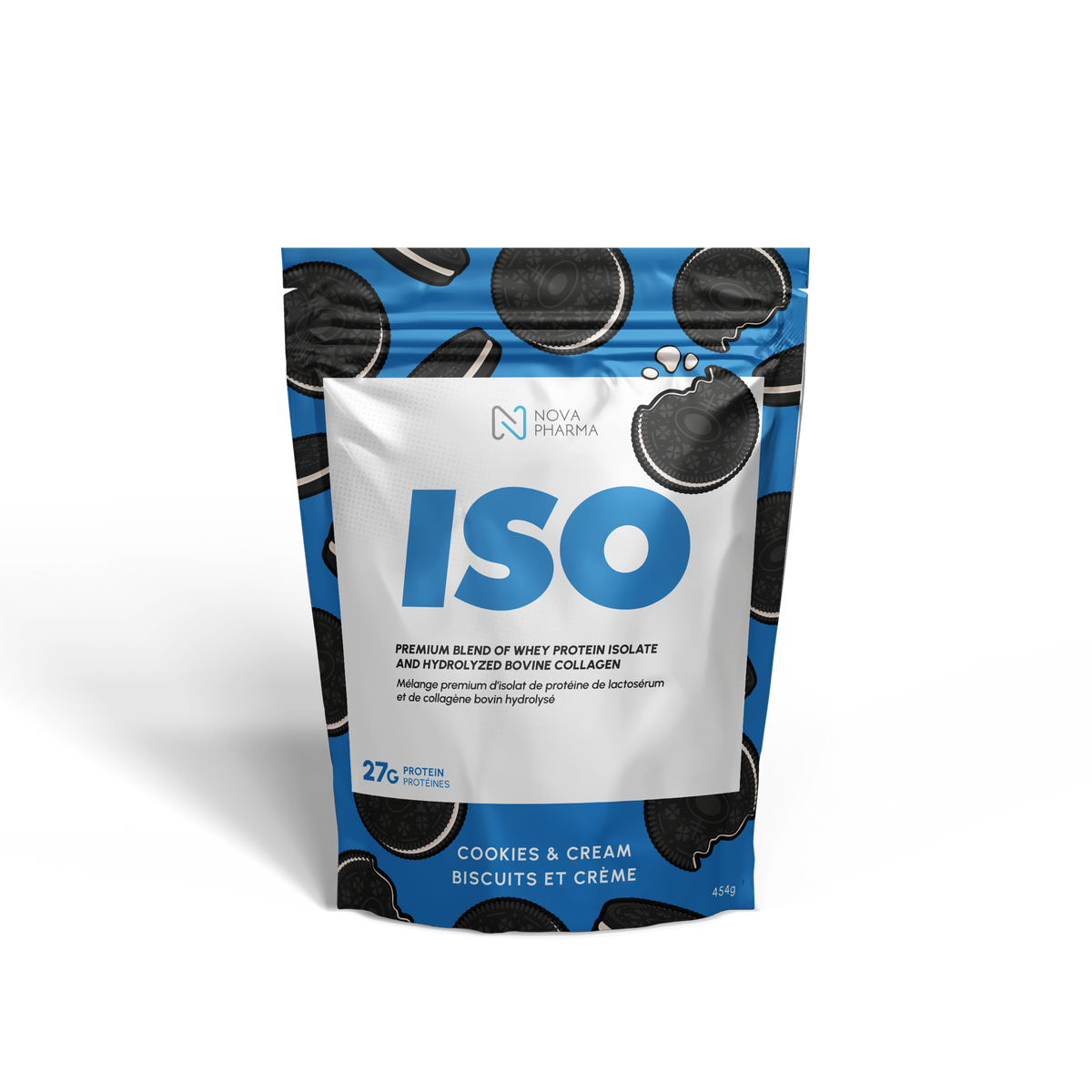 ISO BLEND Cookies & Cream - 454 g, pouch